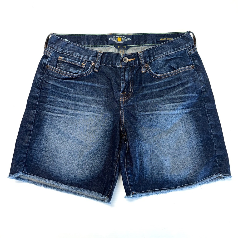 Lucky Denim Shorts Frayed Hem  Size 8/29